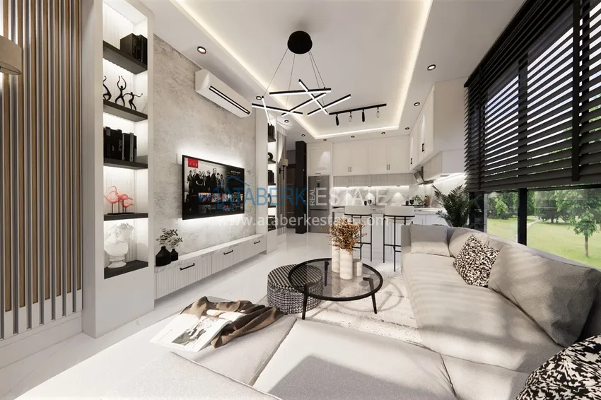 Приобрести Новый проект жилого комплекса с инфраструктурой – Алания, Газипаша 4 