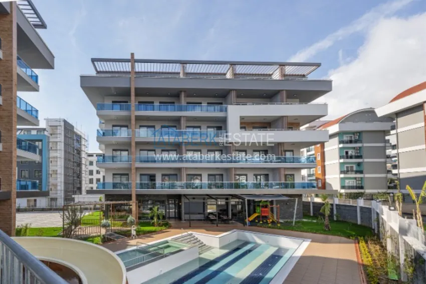 Роскошные апартаменты в Алании - район Оба, в элитном жилом комплексе 4