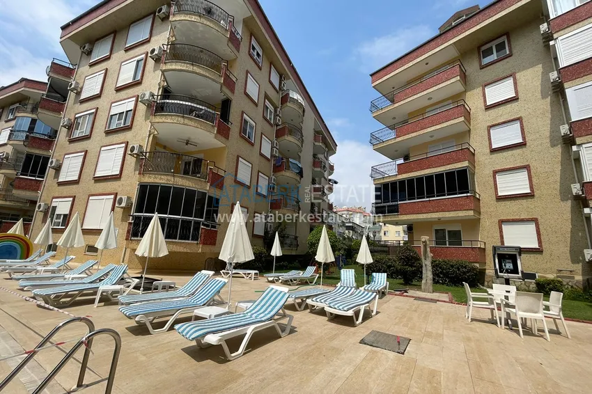 Квартира в районе Оба – Алания, трехкомнатная, с мебелью 6