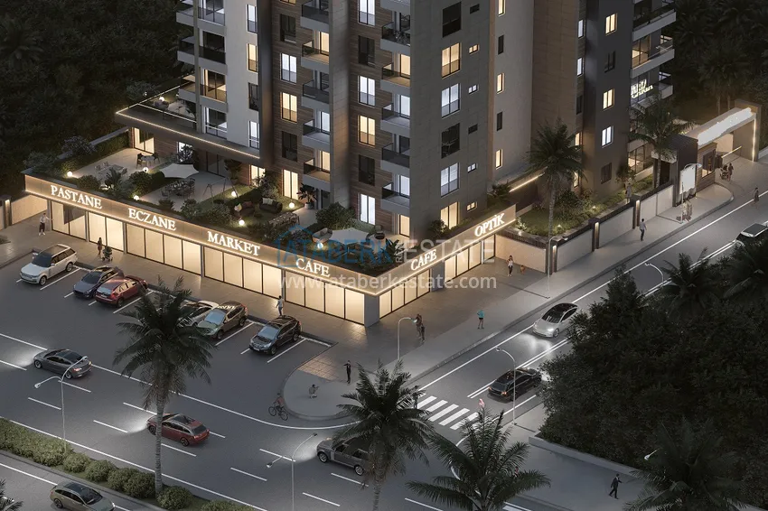 Квартиры в Анталии – Алтынташ, по доступным ценам в строящемся жилом комплексе 5 