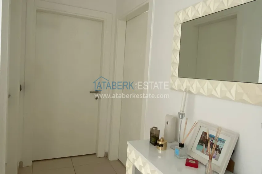 Приобрести Квартира с двумя спальнями, мебелью, видом на море и горы – Тосмур, Алания 5