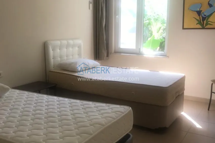 Приобрести Квартира 2+1 в Алании - район Оба, с частным садом и частично с мебелью 6 