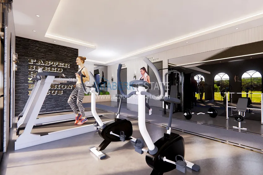 Новый проект элитной резиденции с отельной инфраструктурой Алания - Авсаллар 68 