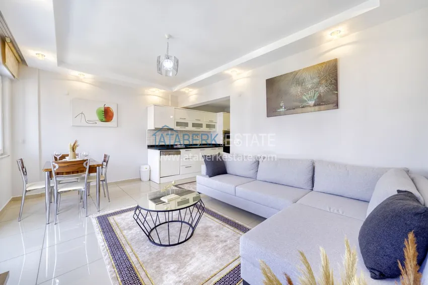 Приобрести Квартира в центре Алании, меблированная с видом на горы 5 