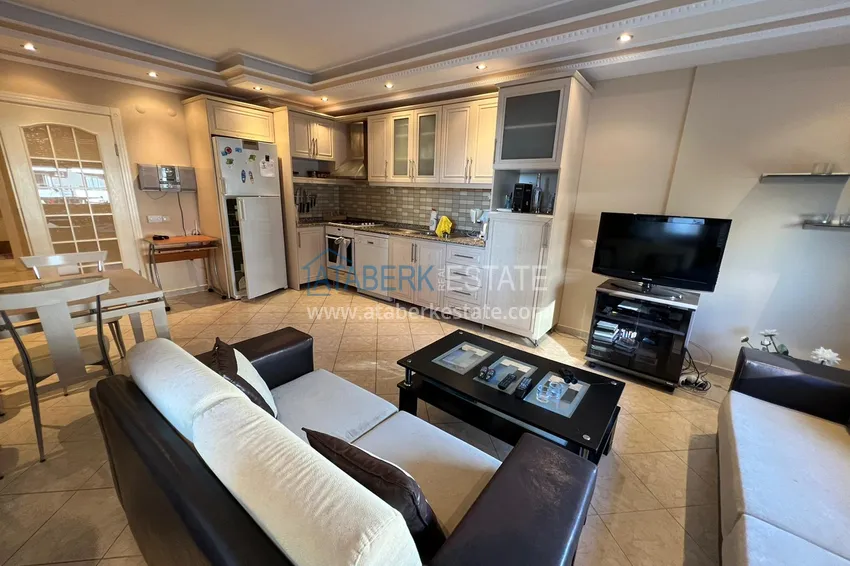 Приобрести Трехкомнатная квартира с видом на море в районе Оба – вторая линия от моря 5 