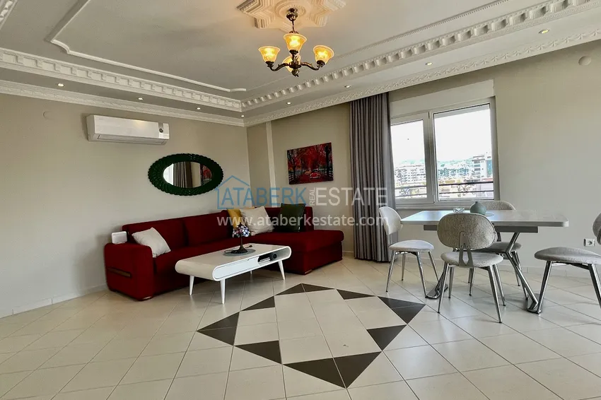 Приобрести Квартира 2+1 с новой мебелью и видом на море в уютном комплексе - Махмутлар 5