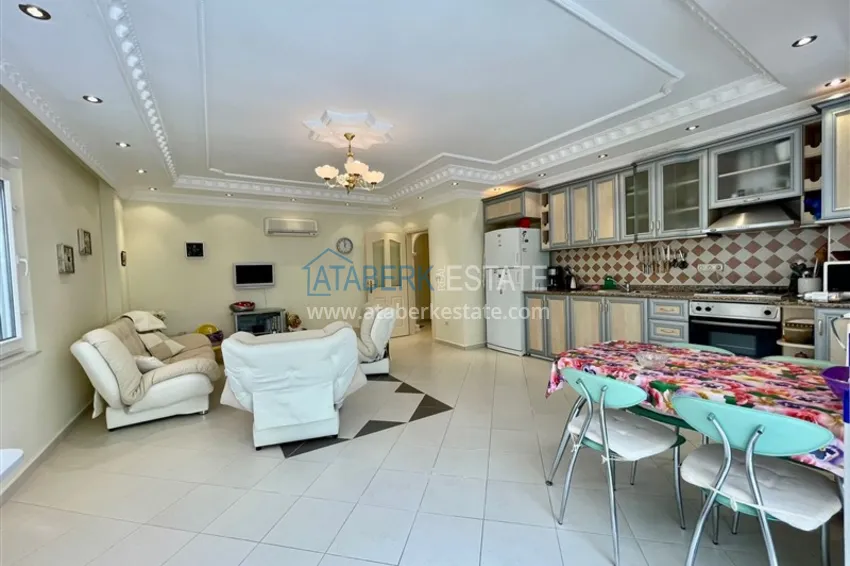 Приобрести Квартира в Махмутларе с мебелью и джакузи в уютном комплексе 5 