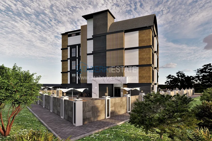 Новый проект жилого комплекса с инфраструктурой – Алания, Газипаша 6 