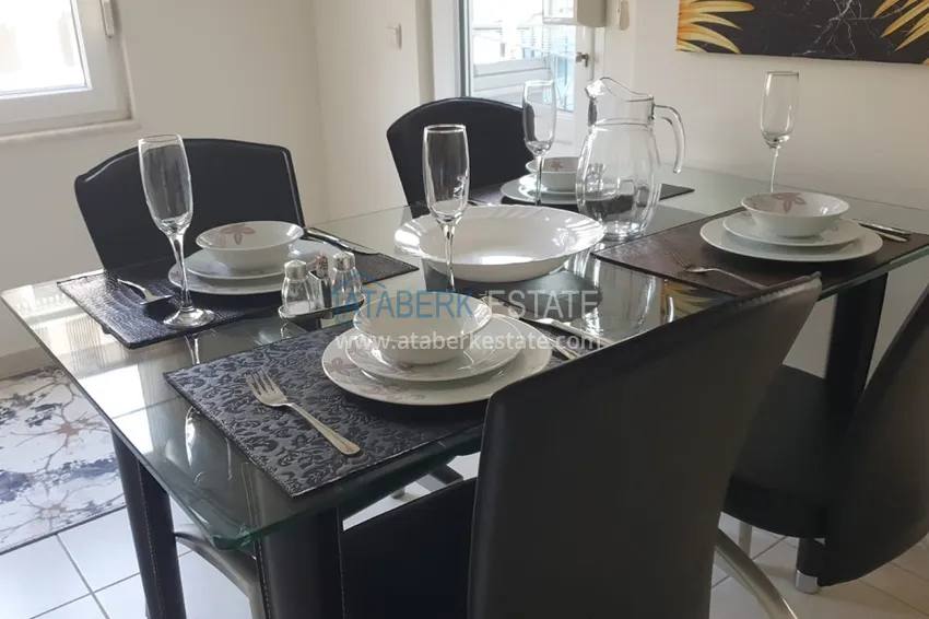 Приобрести Квартира с мебелью и застекленным балконом в районе Оба - Алания 7 