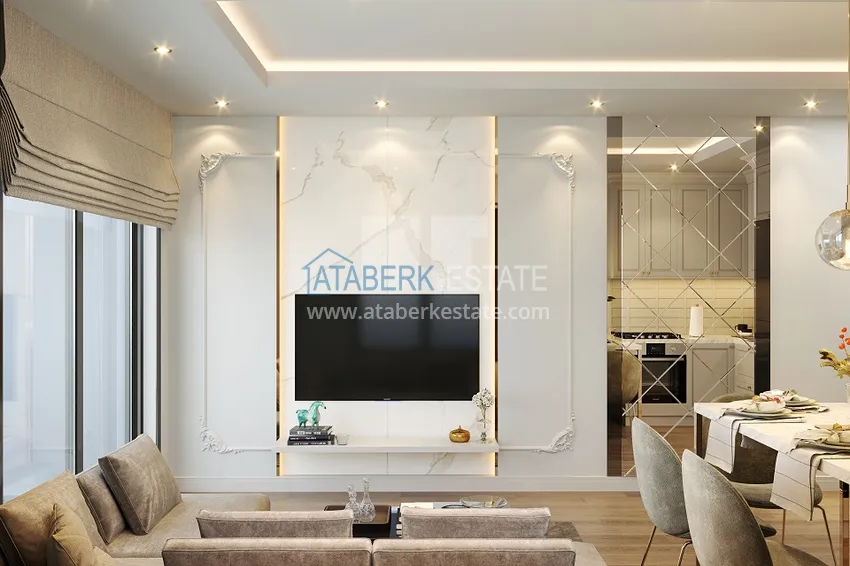 Приобрести Квартиры и пентхаусы от застройщика в современной новой резиденции – Газипаша, Алания 6 