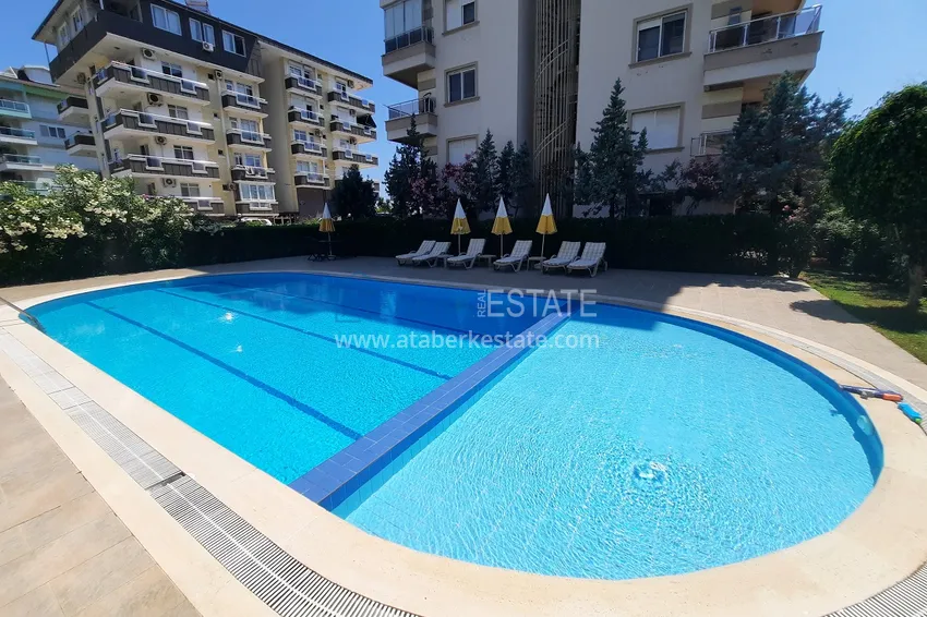 Квартира с мебелью в уютном комплексе на 1 береговой линии в Кестеле 6 