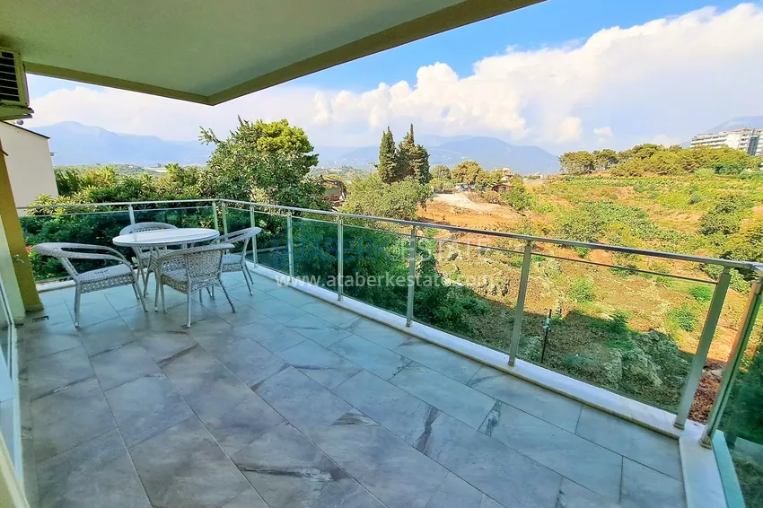 Приобрести Апартаменты 1+1 с мебелью и видом на горы в районе Кестель, Алания 7 