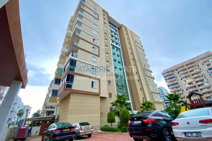 Квартира с открытым видом на море в Махмутларе – дизайнерский интерьер, новая мебель 6