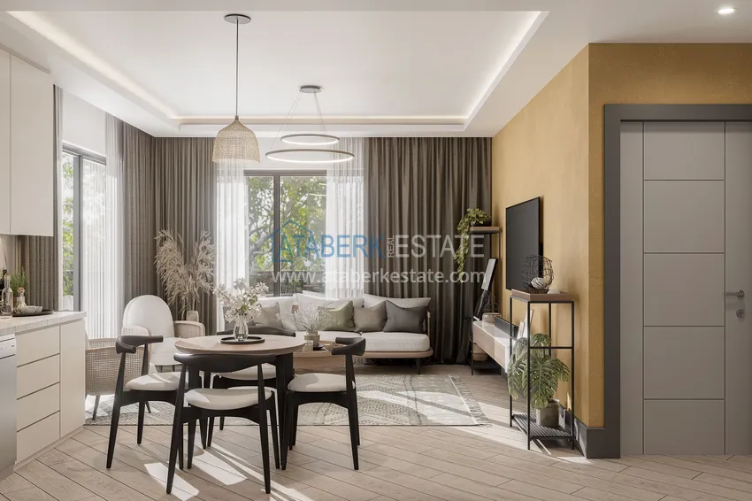 Приобрести Квартиры в Анталии – Алтынташ, по доступным ценам в строящемся жилом комплексе 3 