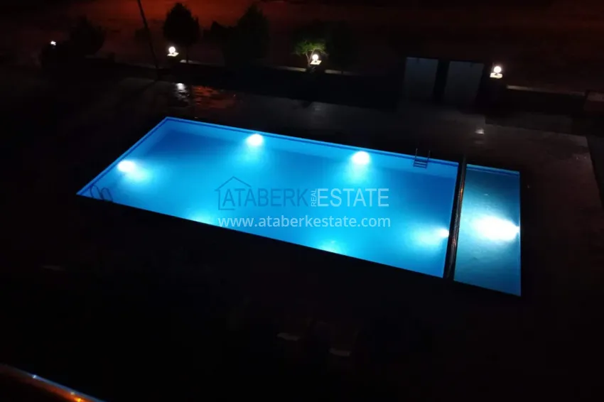 Меблированная трехкомнатная квартира в современном комплексе Авсаллар, Алания 6 