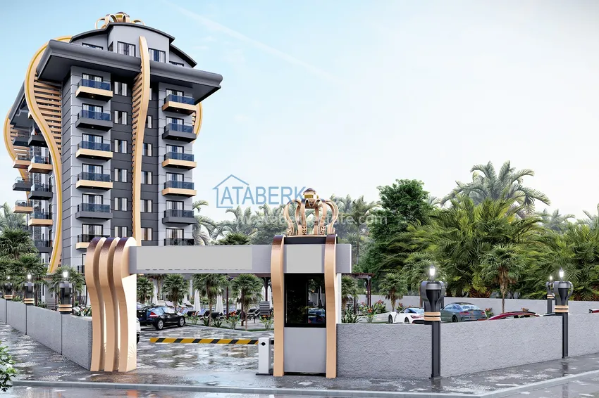 Новый проект жилого комплекса комфорт-класса, в Газипаше 6