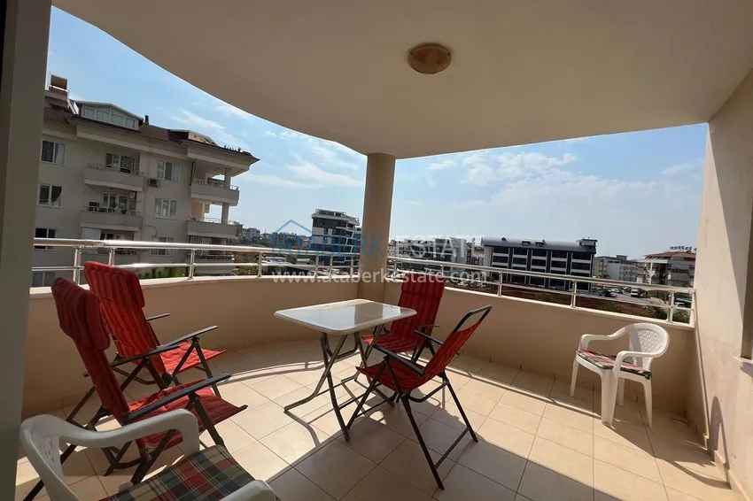 Приобрести Квартира 2+1 в районе Оба с мебелью в комплексе европейского типа 7 