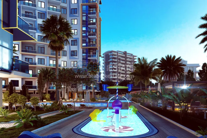 Квартиры от инвестора в строящемся жилом комплексе - Махмутлар, Алания 7 