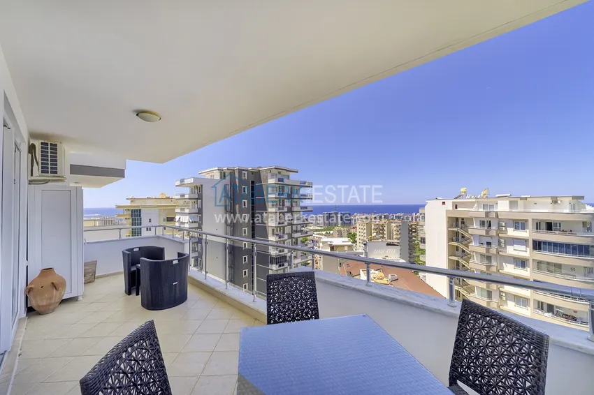 Приобрести Стильная видовая квартира в районе Махмутлар Алания 7 