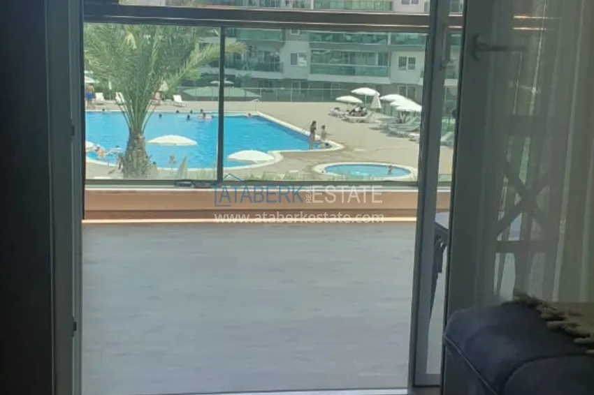 Приобрести Квартира в Авсалларе меблированная с застеклённым балконом 7 