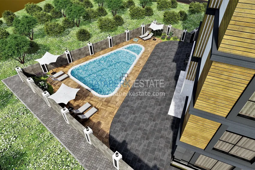 Новый проект жилого комплекса с инфраструктурой – Алания, Газипаша 8 