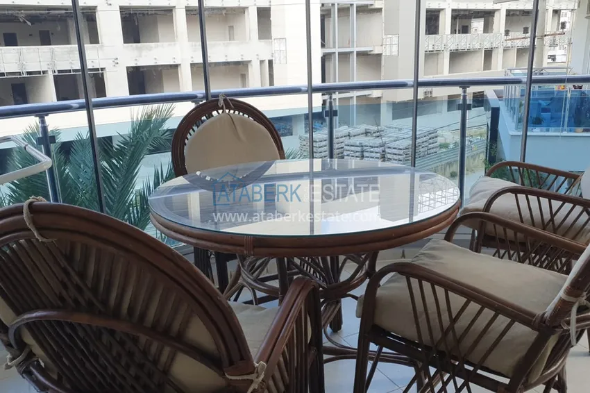 Приобрести Квартира с мебелью и застекленным балконом в районе Оба - Алания 9 