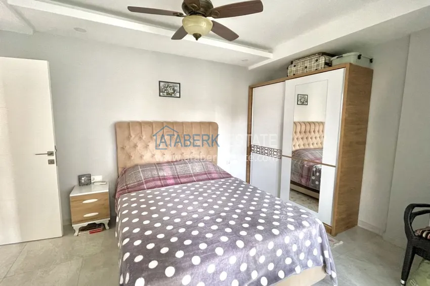 Приобрести Квартира в Махмутларе с мебелью и застеклённым балконом в молодом современном комплексе 7 