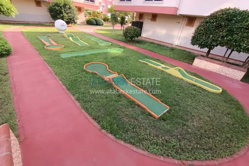 Квартира в Оба с мебелью и видом на горы в комфортабельном комплексе 9 