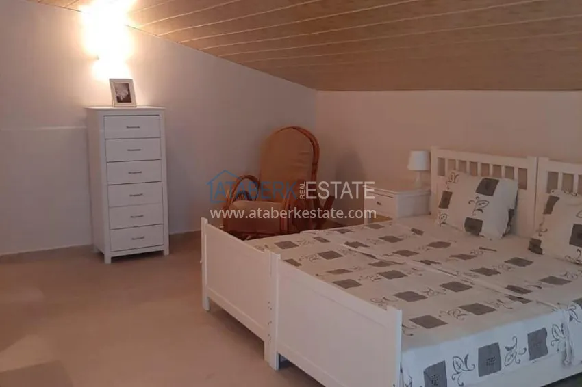 Приобрести Двухэтажный пентхаус в центре Авсаллара с мебелью и видом на море 10