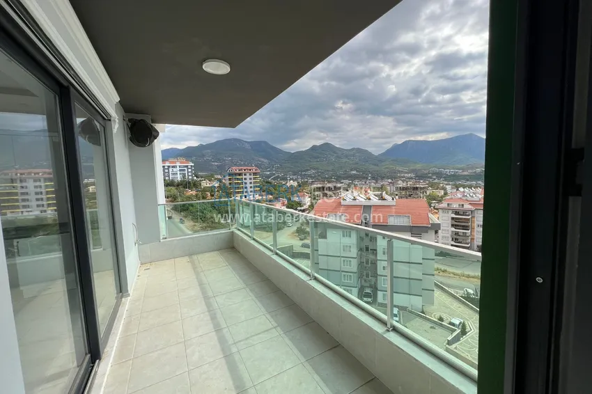 Приобрести Двухэтажный пентхаус с открытым видом на горы в районе Оба 8