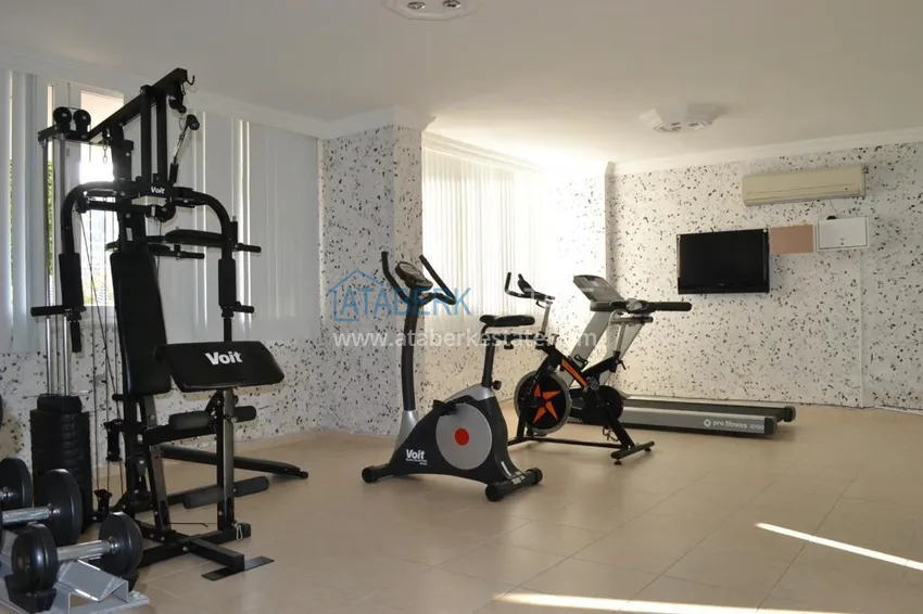 Квартира меблированная в Махмутларе с видом на море и горы 10