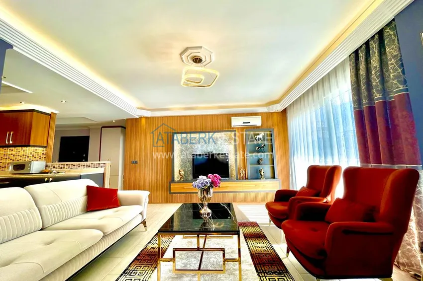 Приобрести Квартира меблированная в Махмутларе с видом на море и горы 9