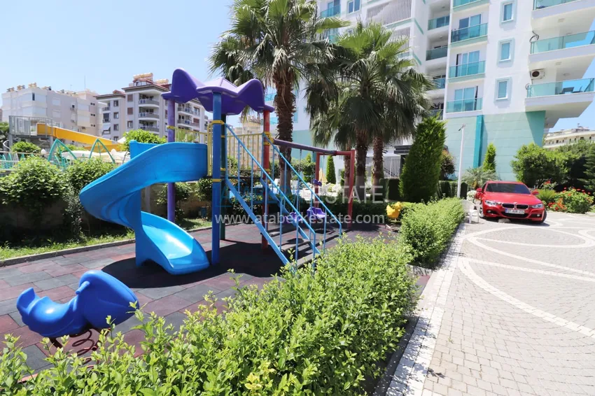 Квартира Алания, Махмутлар меблированная с видом на море и горы 9 