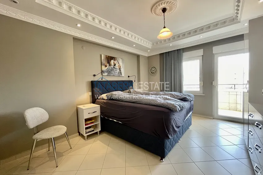 Приобрести Квартира 2+1 с новой мебелью и видом на море в уютном комплексе - Махмутлар 8