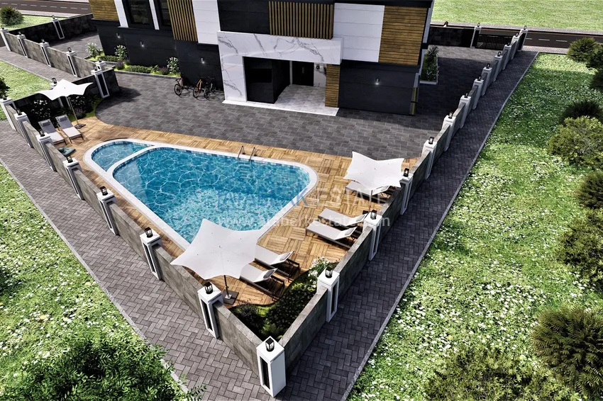 Новый проект жилого комплекса с инфраструктурой – Алания, Газипаша 9 