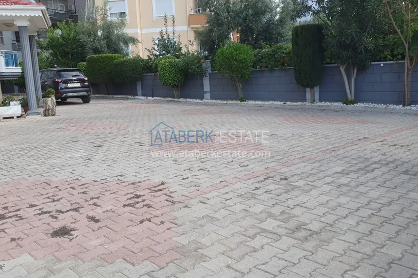 Квартира с мебелью и застекленным балконом в районе Оба - Алания 8 