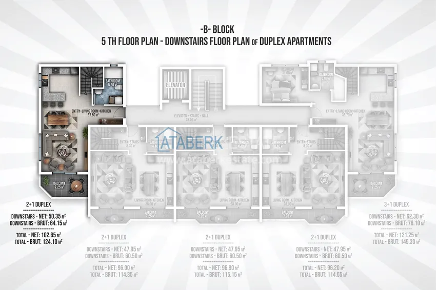 Купить дешево Квартиры в жилом комплексе в Окурджаларе, Алания 10