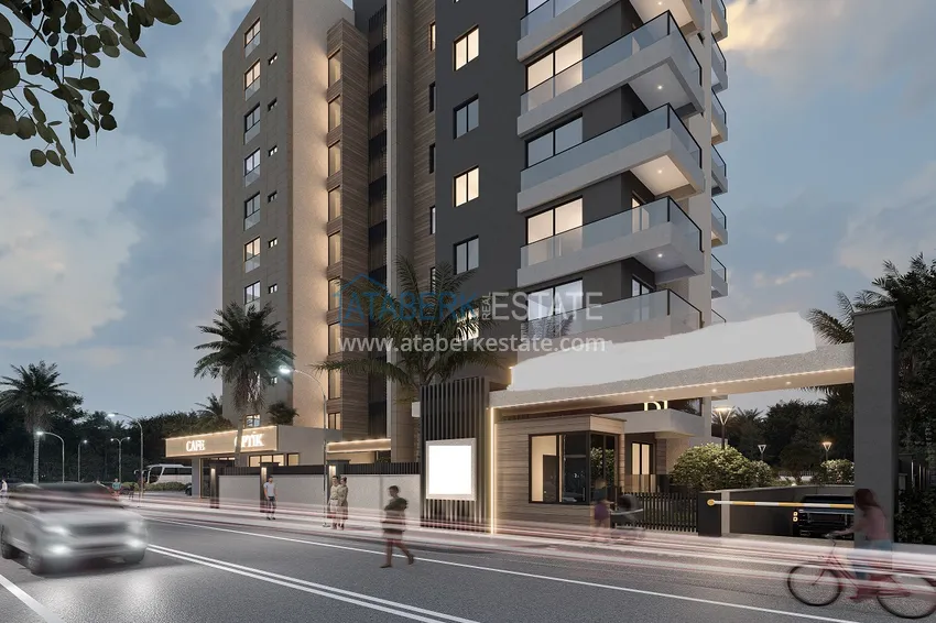 Квартиры в Анталии – Алтынташ, по доступным ценам в строящемся жилом комплексе 9 