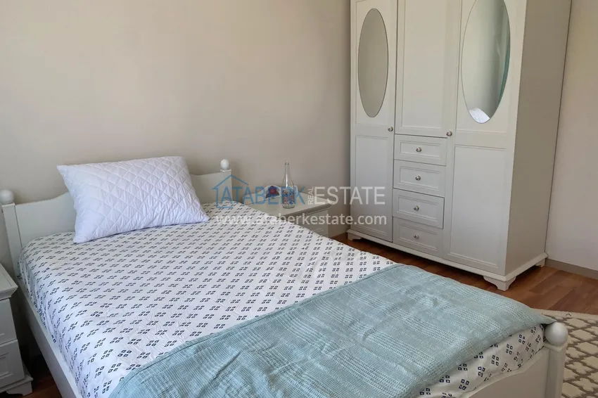 Приобрести Меблированная трехкомнатная квартира в современном комплексе Авсаллар, Алания 9 