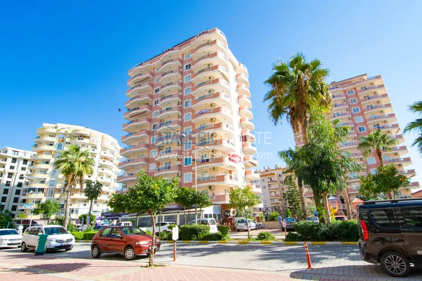 Квартира на первой береговой линии в Махмутларе меблированная 10