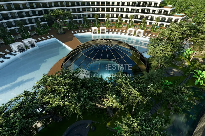 Жилой комплексе отельного типа на этапе строительства в Анталии – Алтынташ! Квартиры напрямую от надежного застройщика 9