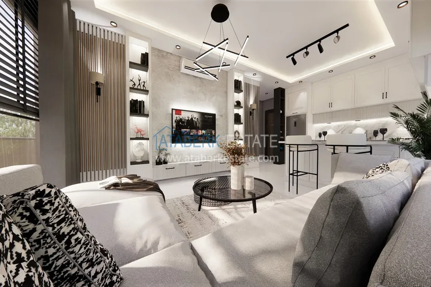 Приобрести Новый проект жилого комплекса с инфраструктурой – Алания, Газипаша 9 