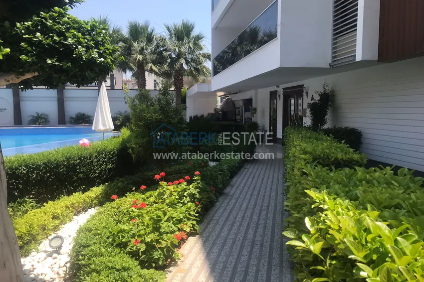 Квартира в районе Оба с мебелью, в современном жилом комплексе 10 