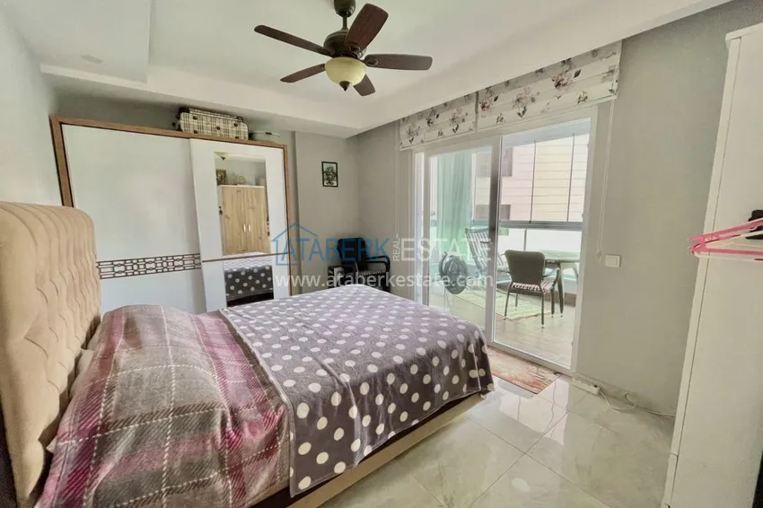 Приобрести Квартира в Махмутларе с мебелью и застеклённым балконом в молодом современном комплексе 9 