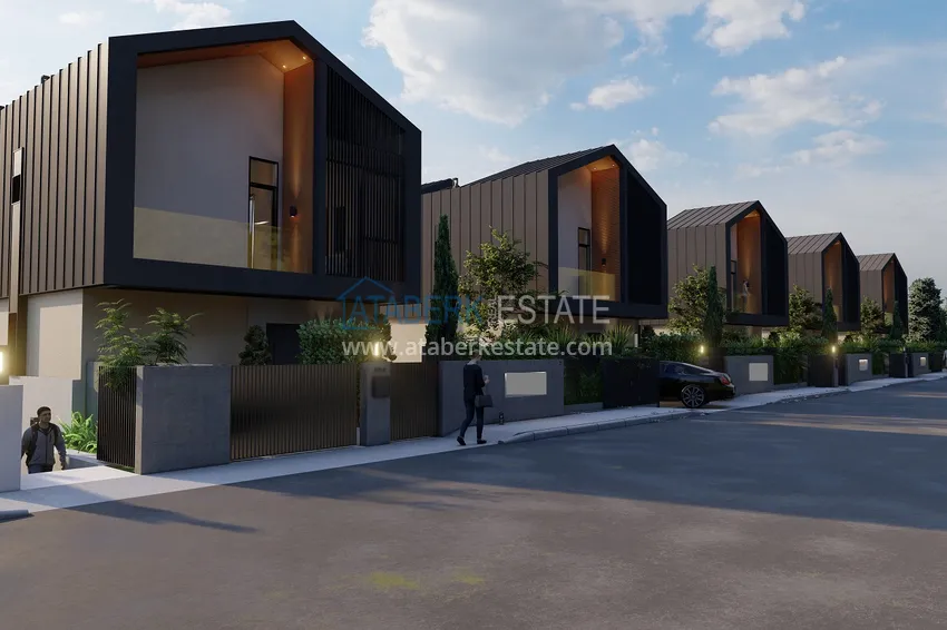 Новый проект элитных вилл – коттеджный комплекс в горном районе Алании, Тепе 10