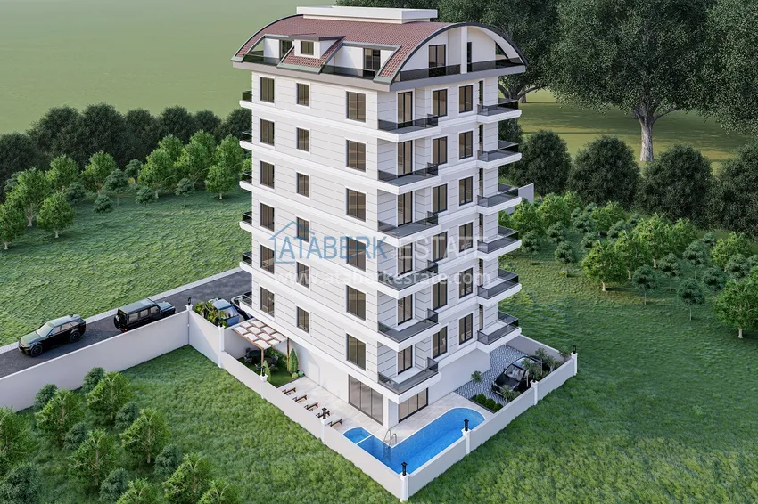 Курортная недвижимость на этапе котлована, по стартовым ценам напрямую от застройщика Алания – Махмутлар 7 