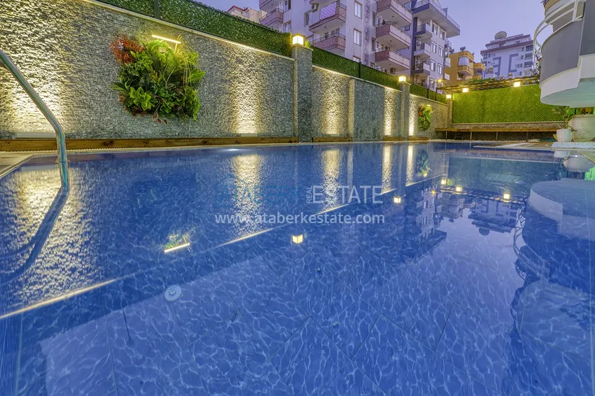 Квартира в районе Махмутлар после ремонта с новой современной мебелью 14 