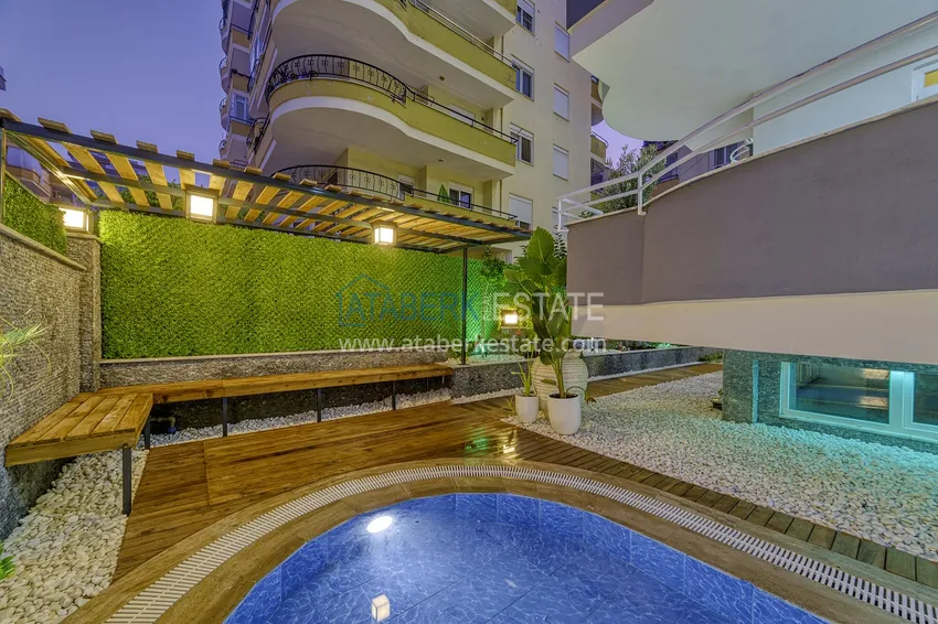 Квартира в районе Махмутлар после ремонта с новой современной мебелью 20 