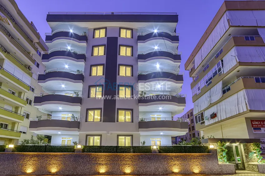 Квартира в районе Махмутлар после ремонта с новой современной мебелью 3 