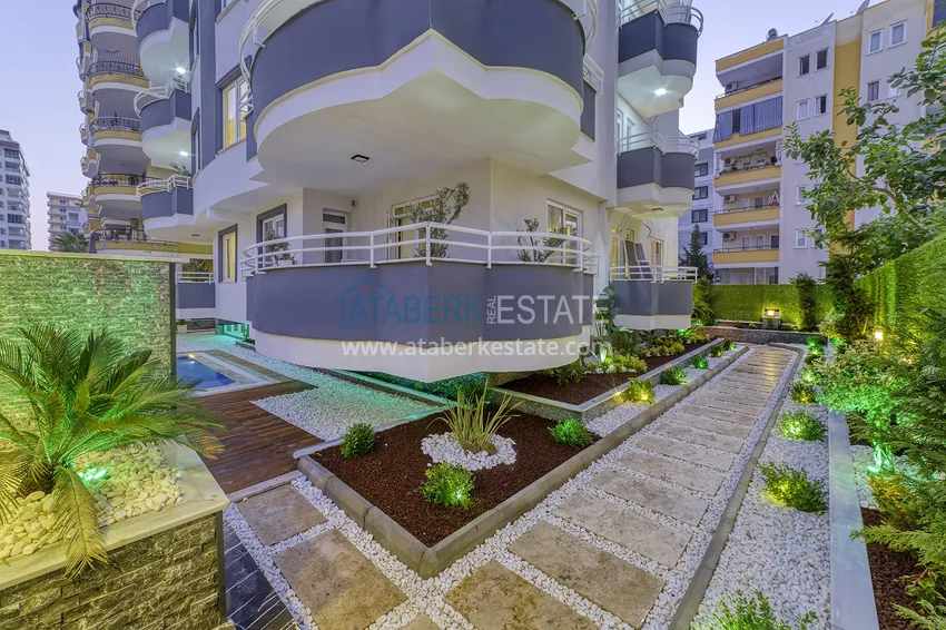 Квартира в районе Махмутлар после ремонта с новой современной мебелью 10 